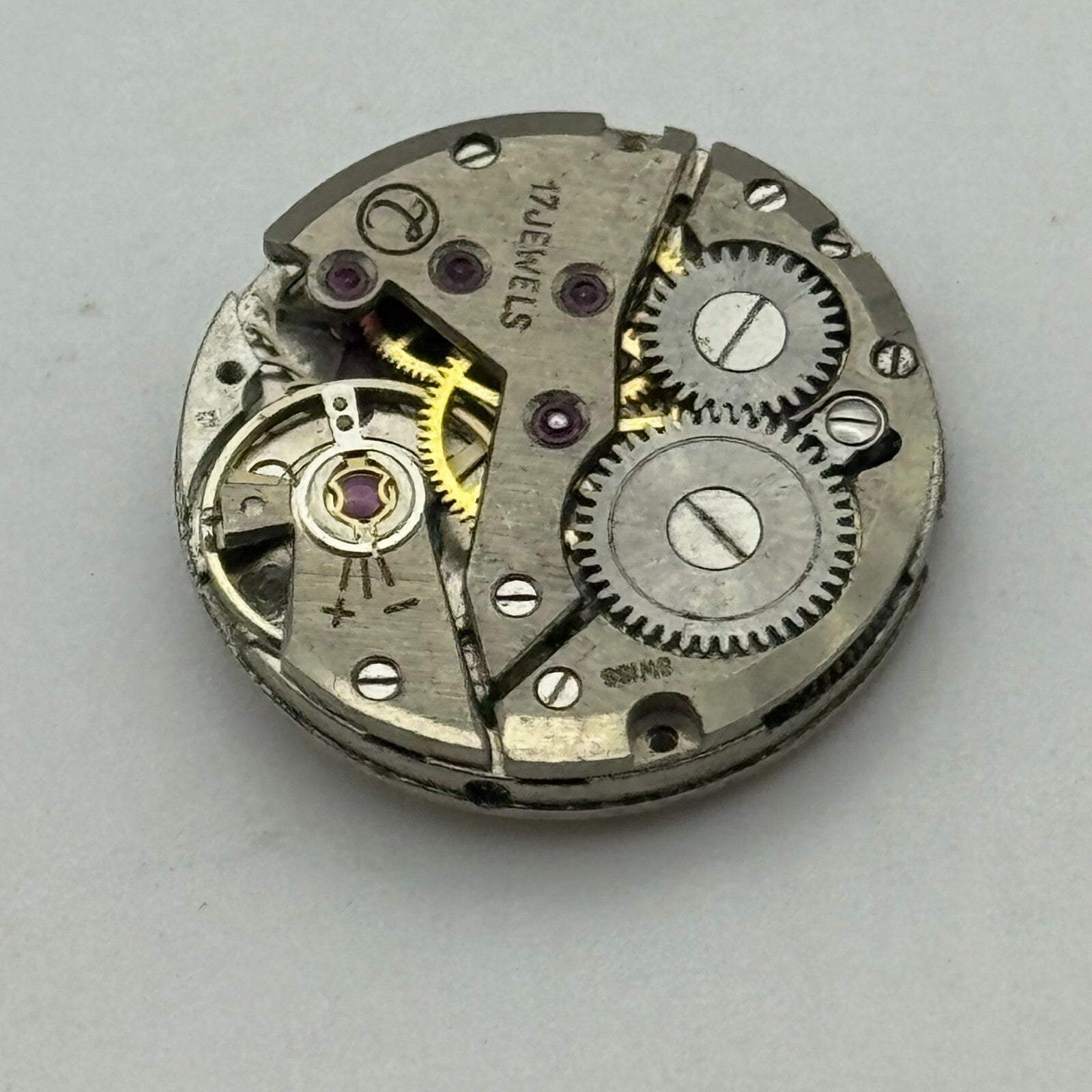 19.7mm Trebex Unitas UT 630 Balance Ok Manual Wind Watch Movement PARTS REPAIR