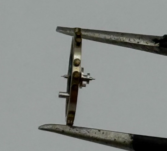 Derby 40 Balance Wheel Complete And Spring 8 3/4’’’ 102 M Watch Movement Parts