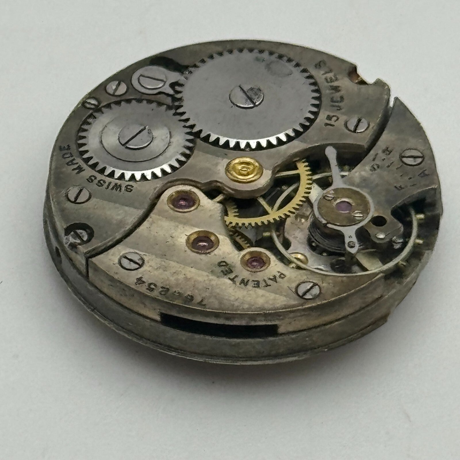 Cyma J W Benson Ref. 030 Manual Wind Watch Movement Swiss PARTS SPARES 23.6mm 