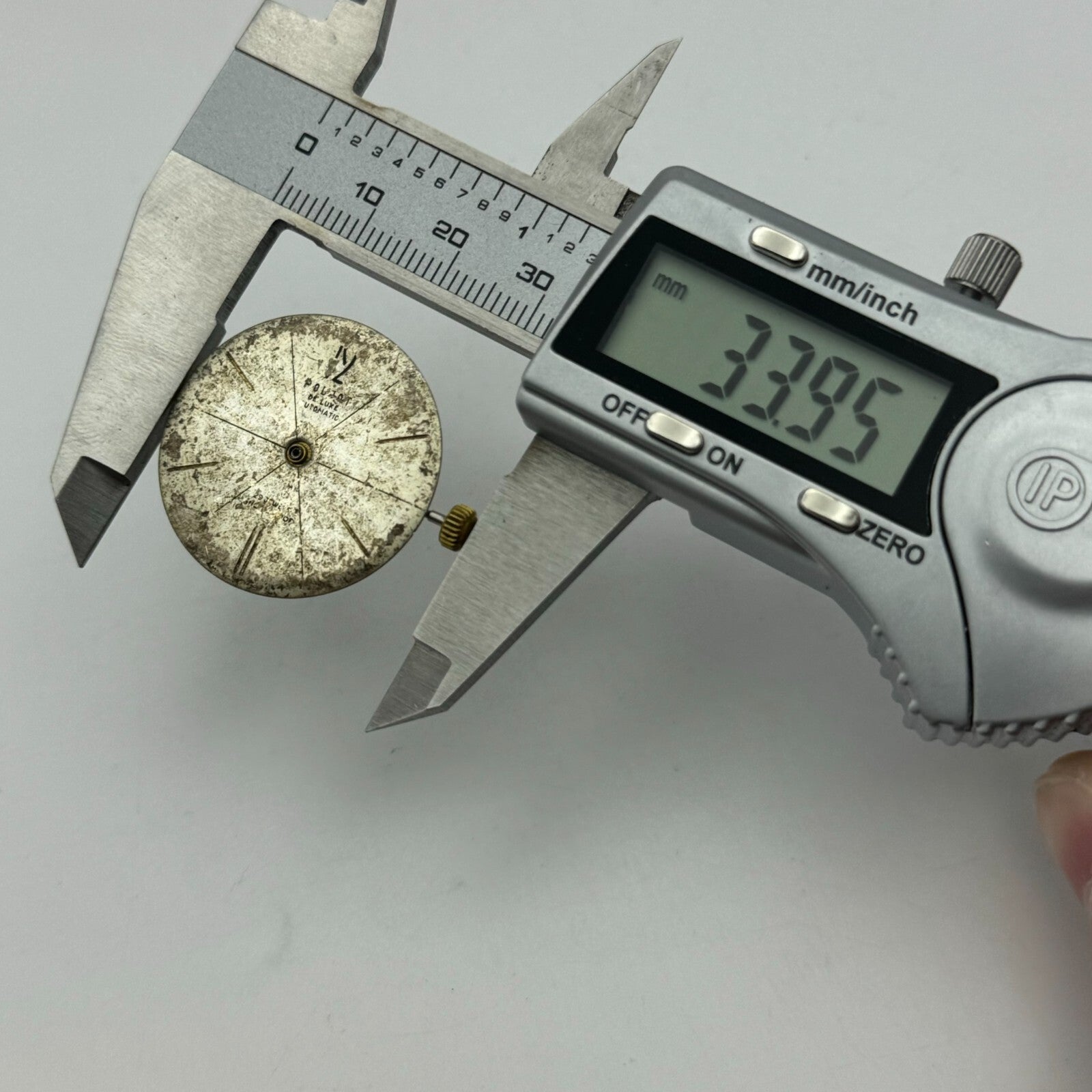 24.4mm Poljot de Luxe Cal 2415 Soviet Manual Wind Watch Movement PARTS REPAIR