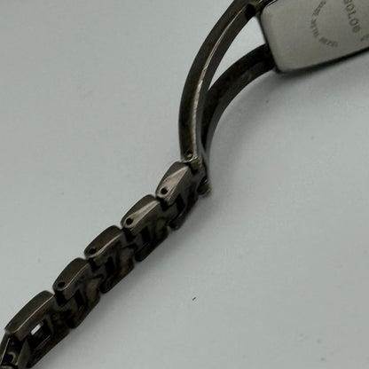 Solo Ladies Quartz Watch Silver Dial Crystal Accents Bracelet Working 20mm