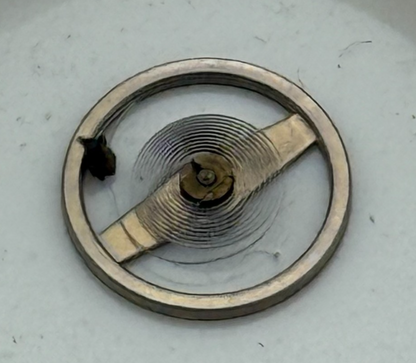 Brac 2021 Balance Wheel Complete And Spring 5¼’’’ 69 M Watch Movement Parts NOS