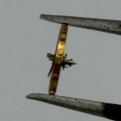 AS 976 1012 Balance Wheel Complete And Spring  29 M Watch Movement Parts 