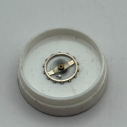 Brac 2051 Balance Wheel Complete And Spring 5¼’’’ 975 M Watch Movement Parts NOS