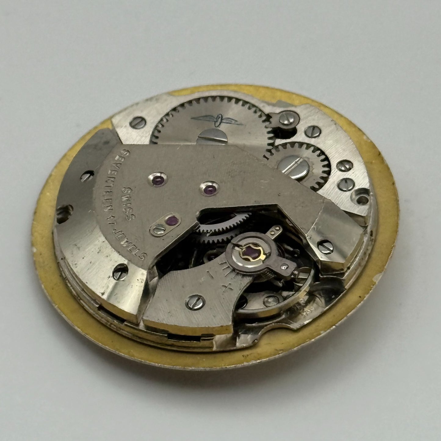 AS 1795 Watch Movement Rotary Manual Wind Vintage Swiss Parts Repair 25.8mm