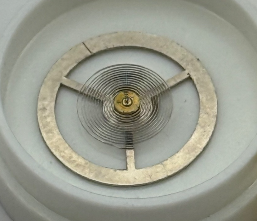 EB 8800 Balance Wheel Complete And Spring 12'''  No 1309 Watch Movement Parts