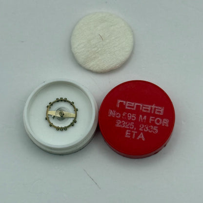 ETA 2325 2335 Balance Wheel Complete And Spring 695 M Watch Movement Parts NOS
