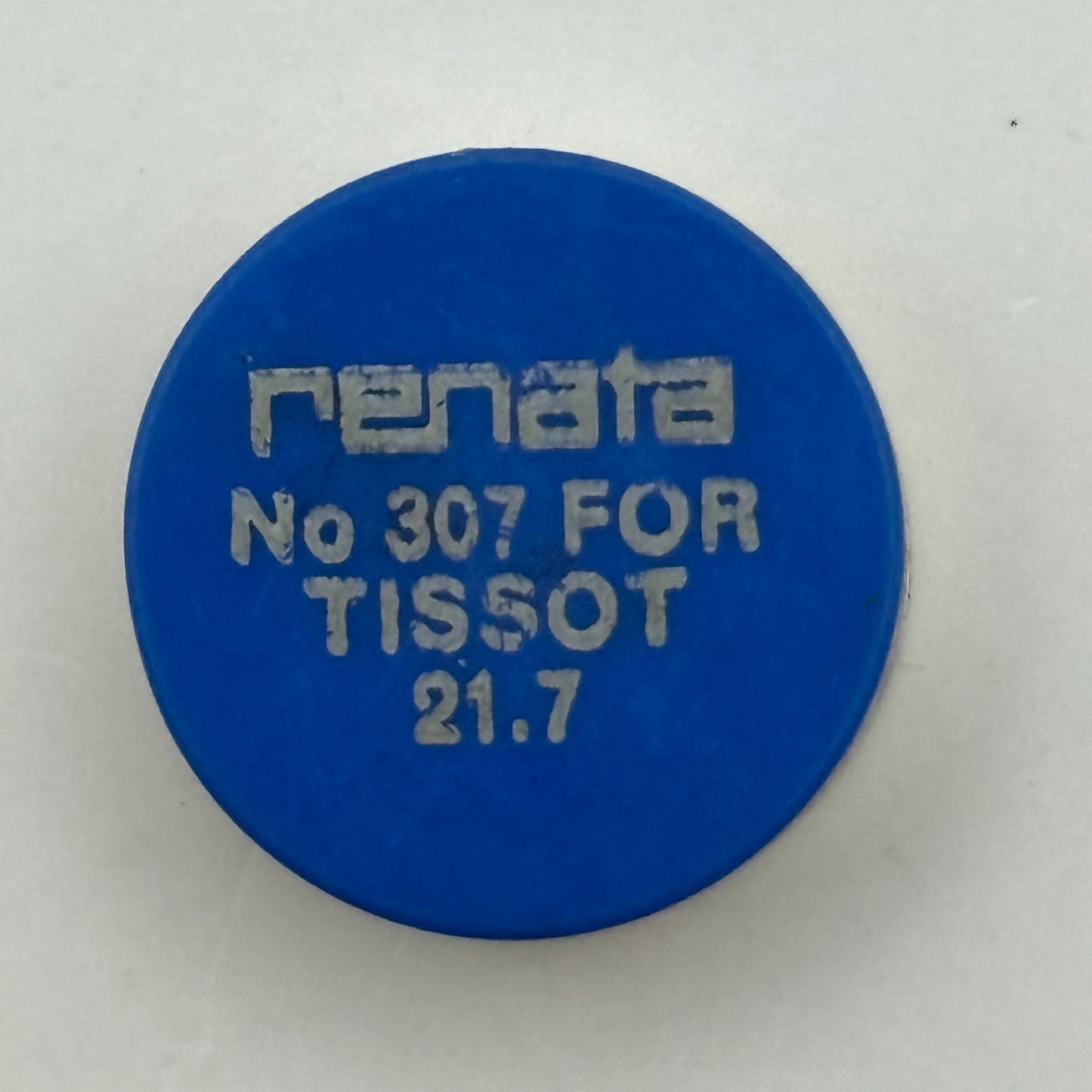 Tissot 21.7 Balance Wheel Complete And Spring 307 Watch Movement Parts NOS 