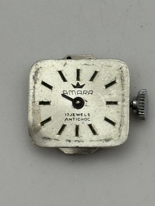 12.5mm Running Vintage Amara Otero 362 Manual Wind Swiss Watch Movement REPAIR