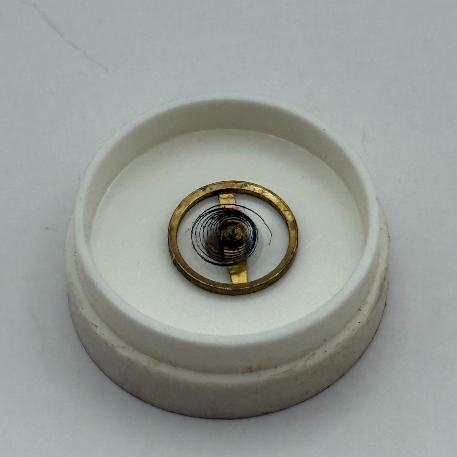 BFG 927 Balance Wheel Complete And Spring 6 3/4-8''' Watch Movement Parts 