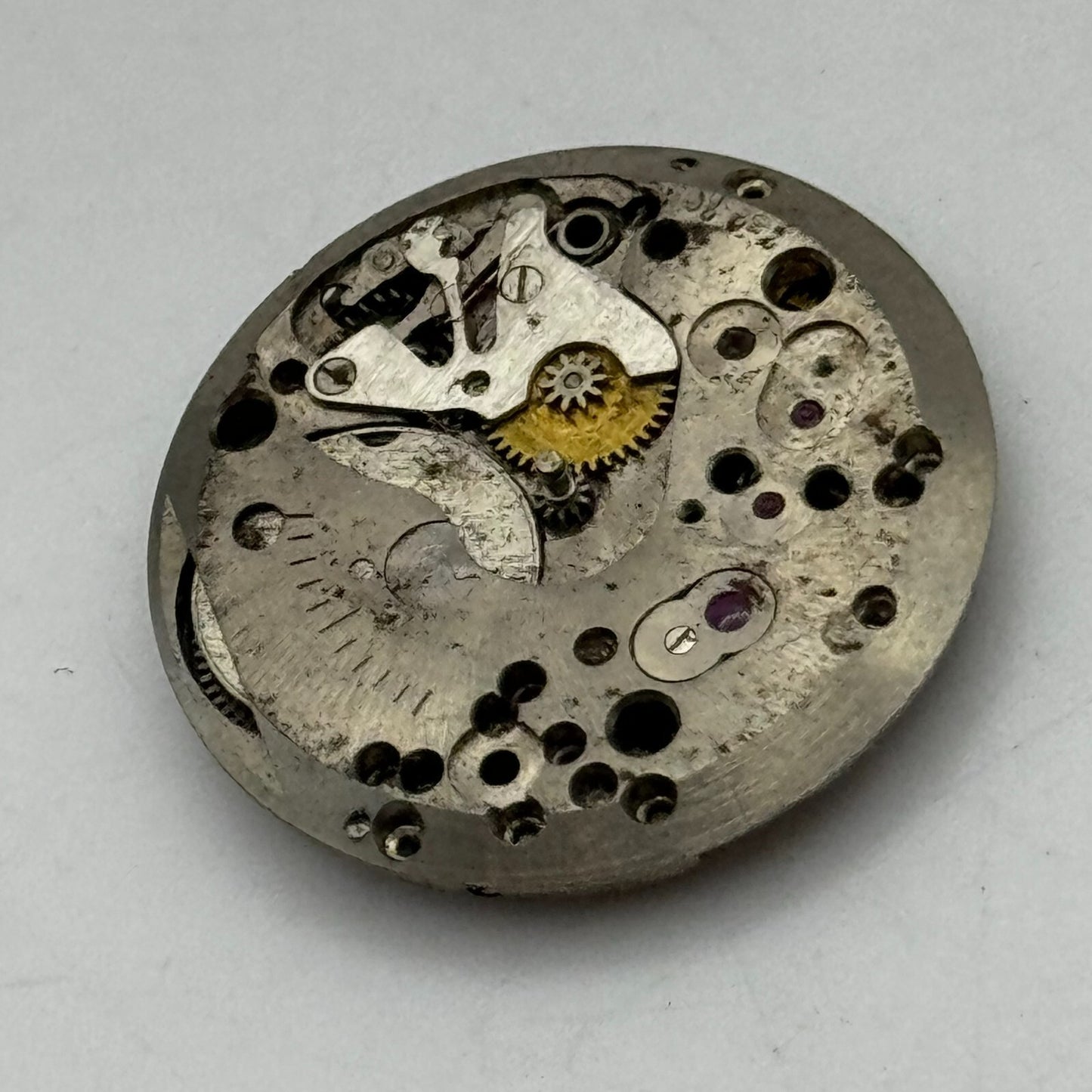 23.6mm Ebel Fab Suisse Cal 118 Manual Wind Swiss Watch Movement Vintage PARTS