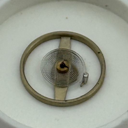 FHF 60 Balance Wheel Complete And Spring 6¾–8’’’ 200 M Watch Movement Parts NOS