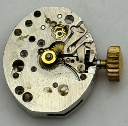12.9mm Ladies Glashutte GUB 09-20 Manual Wind Watch Movement Swiss Vintage PARTS