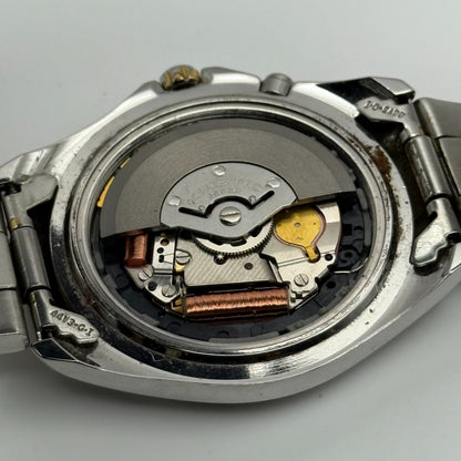 Seiko Kinetic 50M Men's Quartz Watch 5M63 - 0AC0 Date Dial 41mm PARTS REPAIR