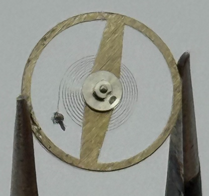 ST 69 Balance Wheel Complete And Spring Kif Inca 1138 Watch Movement Parts NOS