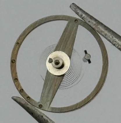 FEF 370 371 Balance Wheel Complete And Spring  176 Watch Movement Parts NOS