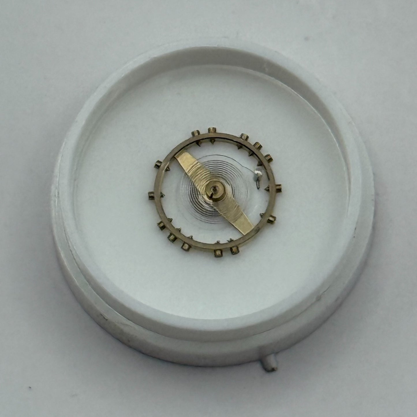 Lorsa 14, 200, 514 Balance Wheel Complete And Spring 363 M Watch Movement Parts 