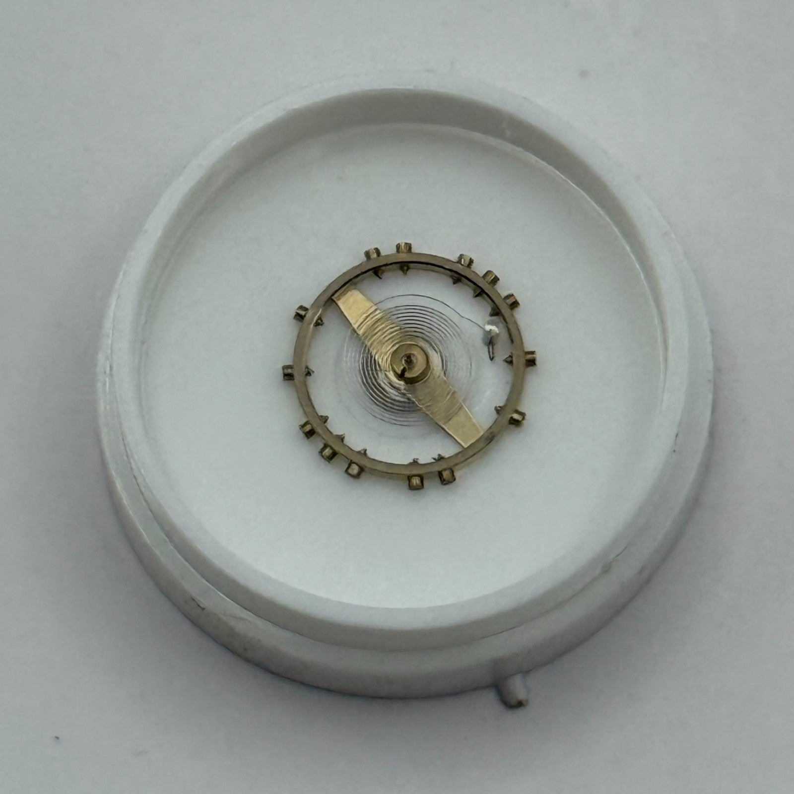 Lorsa 14, 200, 514 Balance Wheel Complete And Spring 363 M Watch Movement Parts 