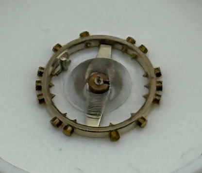 AS 976 1012 Balance Wheel Complete And Spring Inca 532 M Watch Movement Parts 
