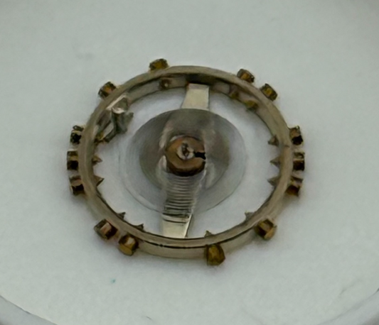 AS 976 1012 Balance Wheel Complete And Spring Inca 532 M Watch Movement Parts 