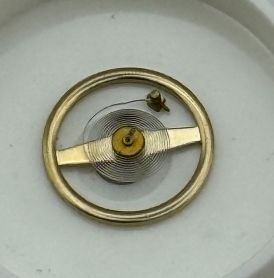 RL 9013/21 9033/21 Balance Wheel Complete And Spring 1827 M Watch Movement Parts