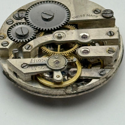 ETA Swiss Watch Movement Manual Wind Vintage Parts Repair Spares 23.6mm