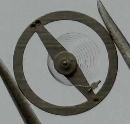 EB 1612 Balance Wheel Complete And Spring 6 3/4-8''' 950 Watch Movement Parts 