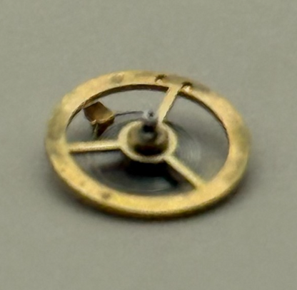 Kasper 200 Balance Wheel Complete And Spring 5¼’’ Watch Movement Parts NOS 