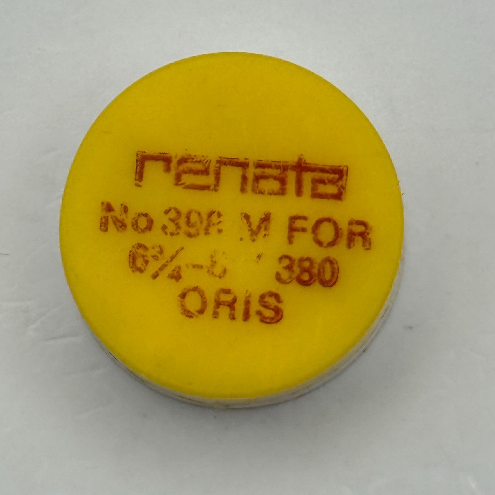 Oris 380 Balance Wheel Complete And Spring 6¾–8’’’ 398 M Watch Movement Parts 