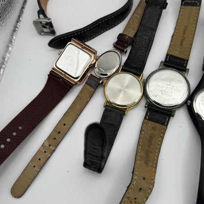 Bundle Of 15 Quartz Watches Job Lot Modern / Vintage Untested Parts / Repair