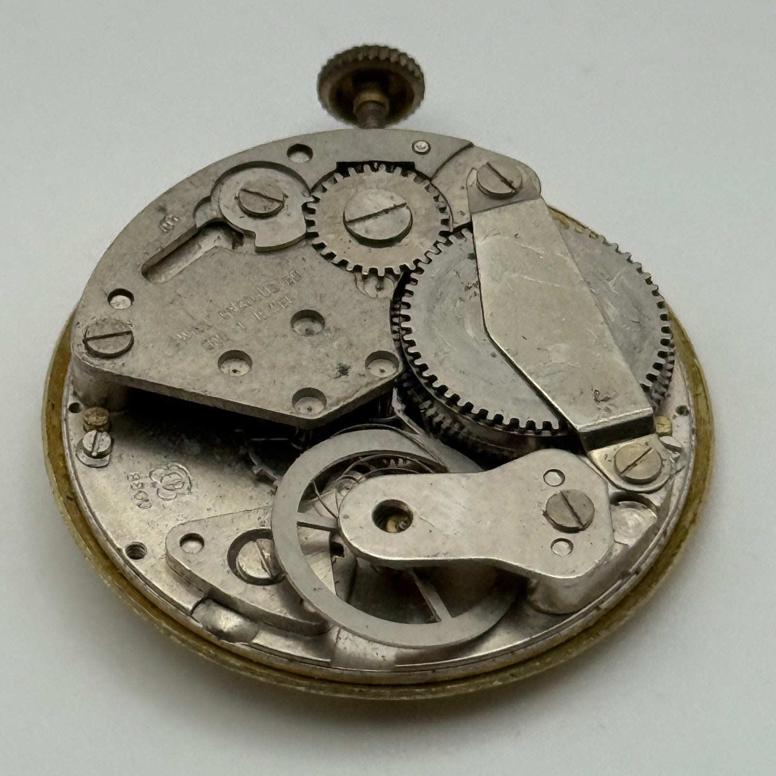 EB 8800 Watch Movement Tara Date Manual Wind Vintage Swiss Parts Repair 26.9mm