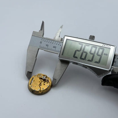 J W Benson Smiths De Luxe 15 Jewels Watch Movement Manual Wind Parts 26.9mm