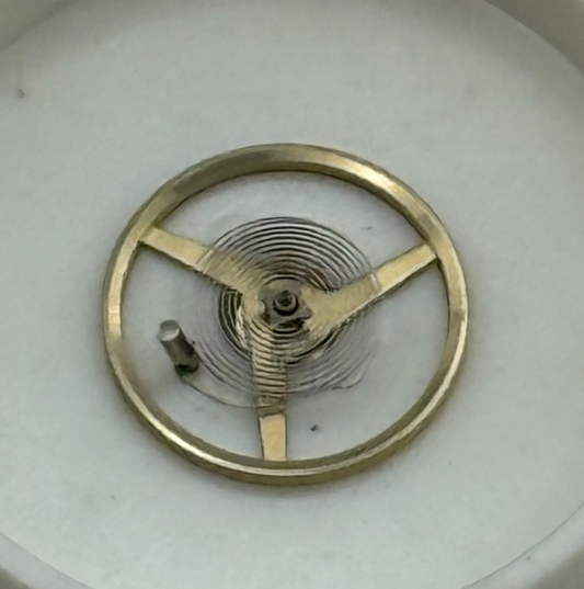 ST 69 Balance Wheel Complete And Spring 6¾–8’’’ 1155 Watch Movement Parts NOS