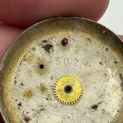 23.6mm Ebel Fab Suisse Cal 118 Manual Wind Swiss Watch Movement Vintage PARTS