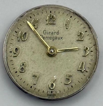 Girard Perregaux Ladies Good Balance Watch Movement Manual Wind Vintage 17.3mm