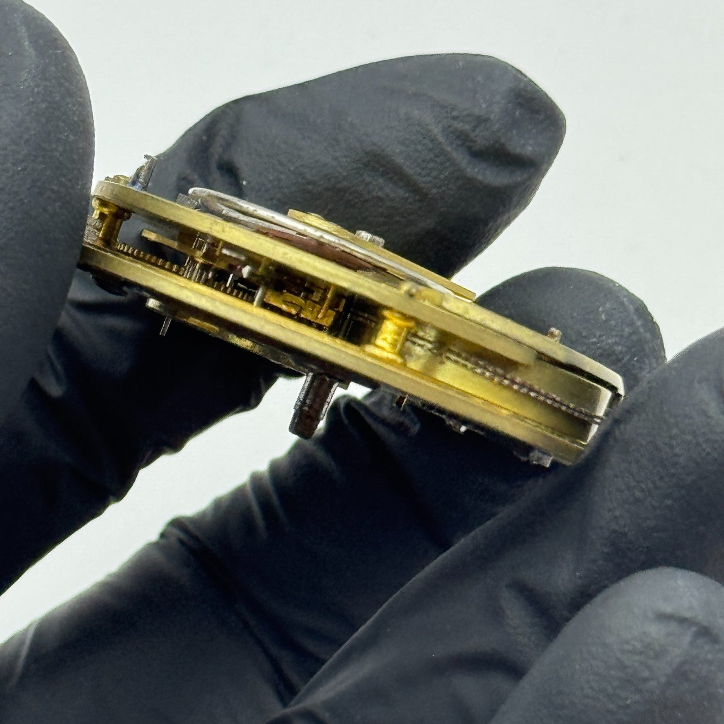 Fusee Pocket Watch Movement Antique English Key Wound Parts Repair Spares 44.3mm