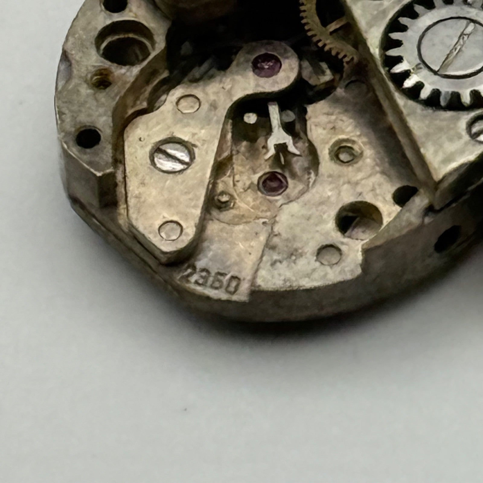 Cal 2350 Bentima Star Watch Movement Manual Wind Vintage Swiss Parts 12.9mm