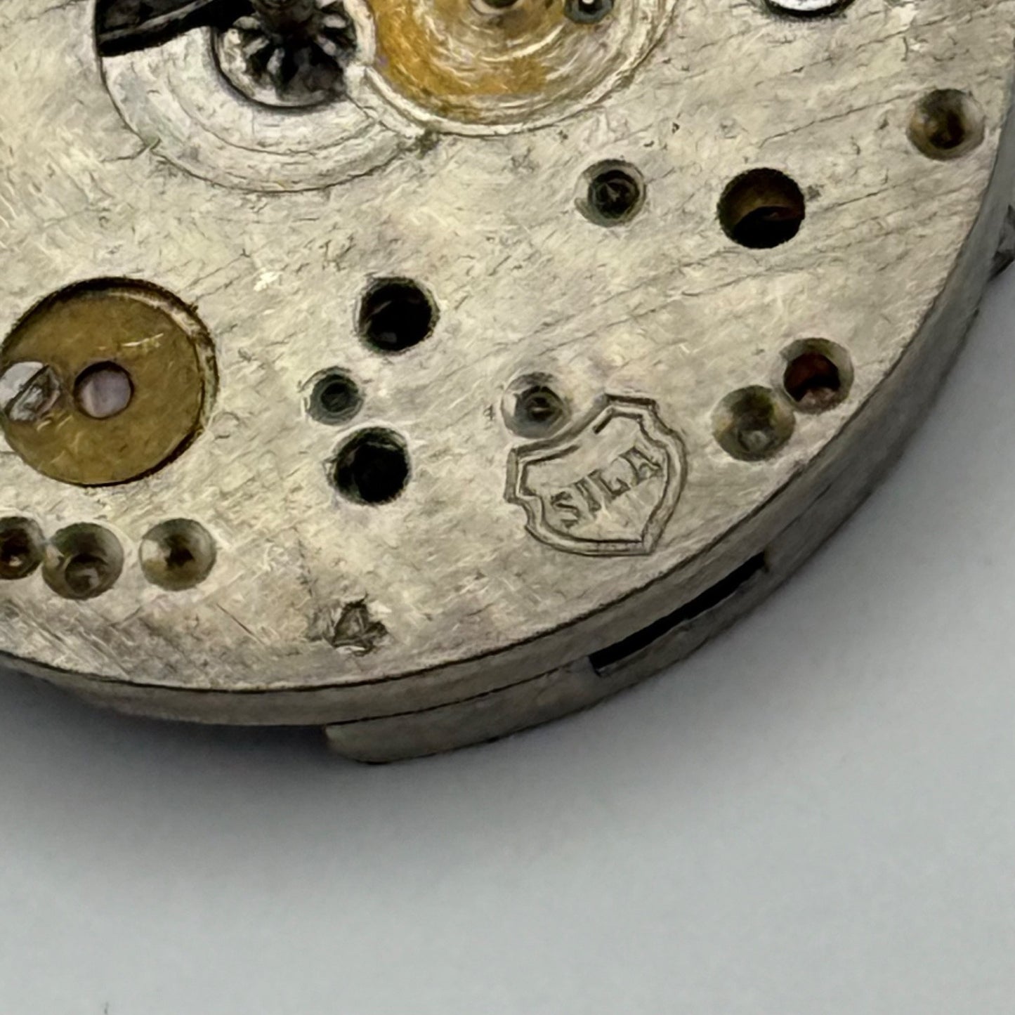 Rolex Marconi Lever Sila 15 Jewels Watch Movement Vintage Parts Repair 23.8mm