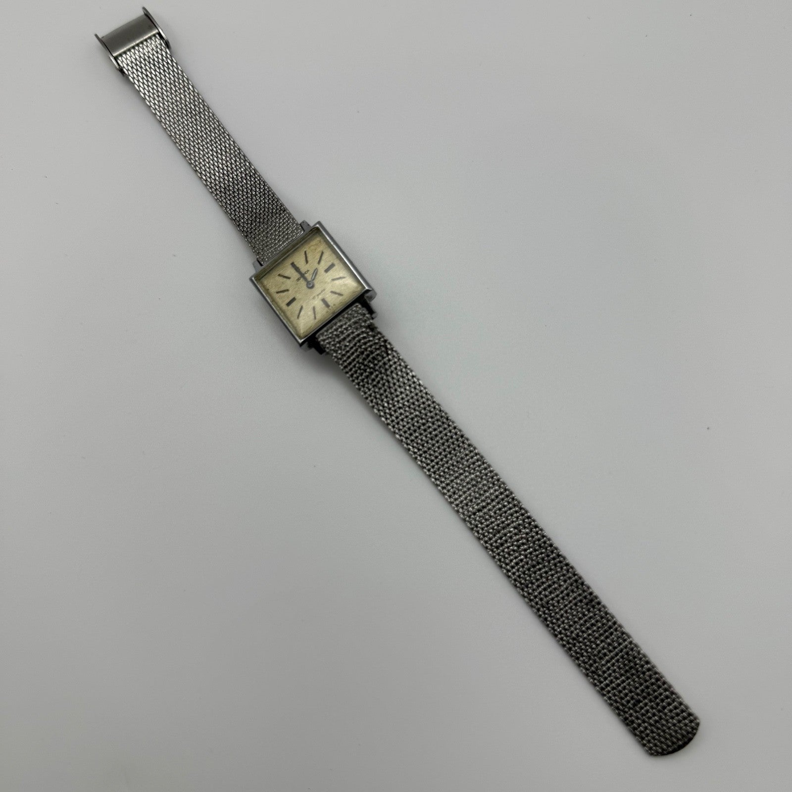 19mm Vintage Second 17 Jewels USSR Soviet Mesh Manual Wind Watch PARTS / REPAIR