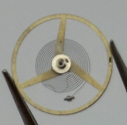 AS 1900 1906 Balance Wheel Complete And Spring 1577 M Watch Movement Parts