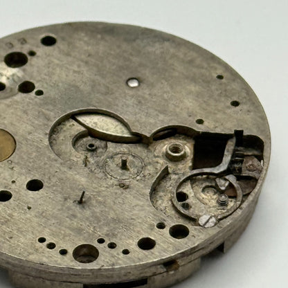 AS A Schild Trench Watch Movement Manual Wind Vintage Swiss Parts Repair 28.8mm