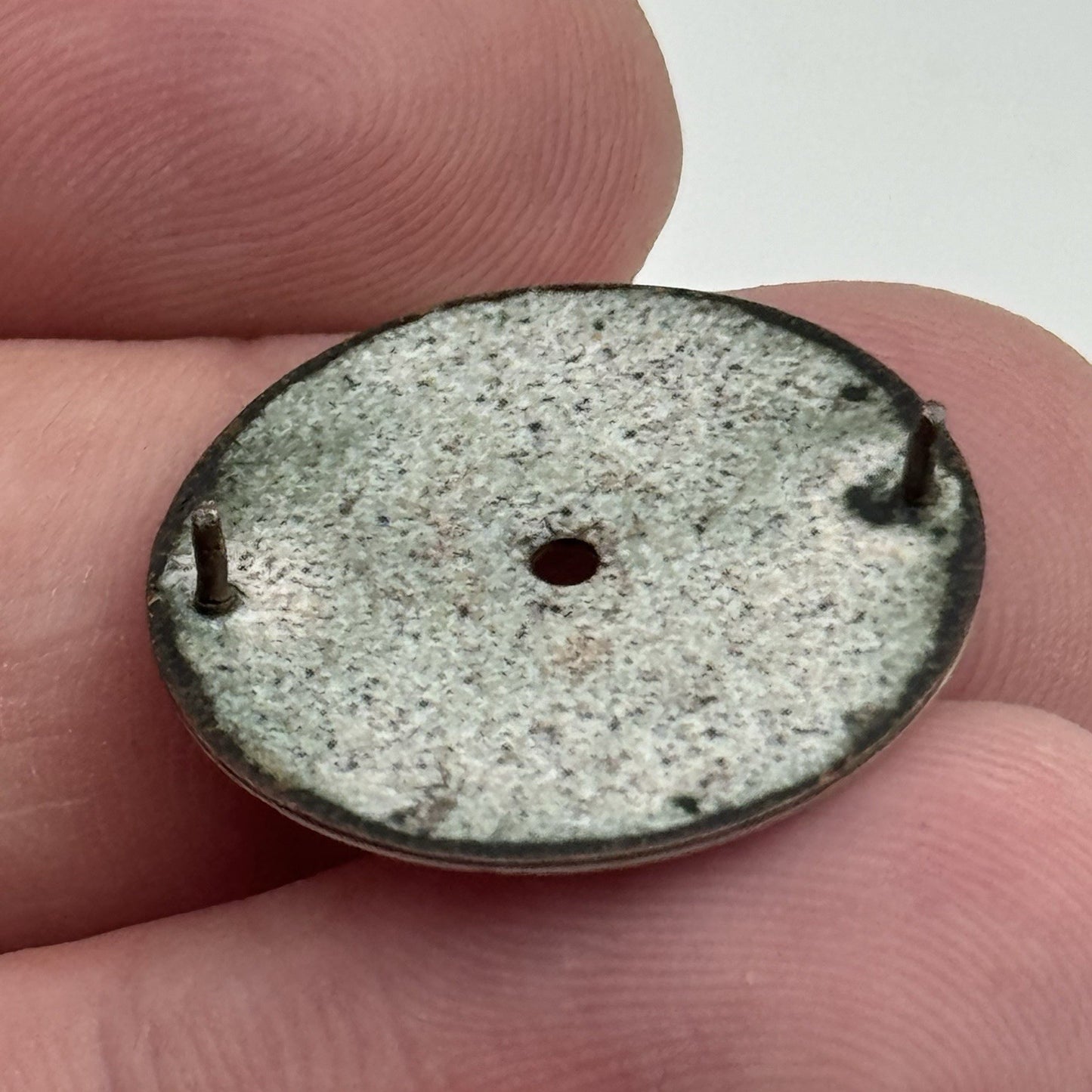 21.8mm Rare Antique Rolex Swiss Porcelain Watch Dial TO RESTORE PARTS REPAIR