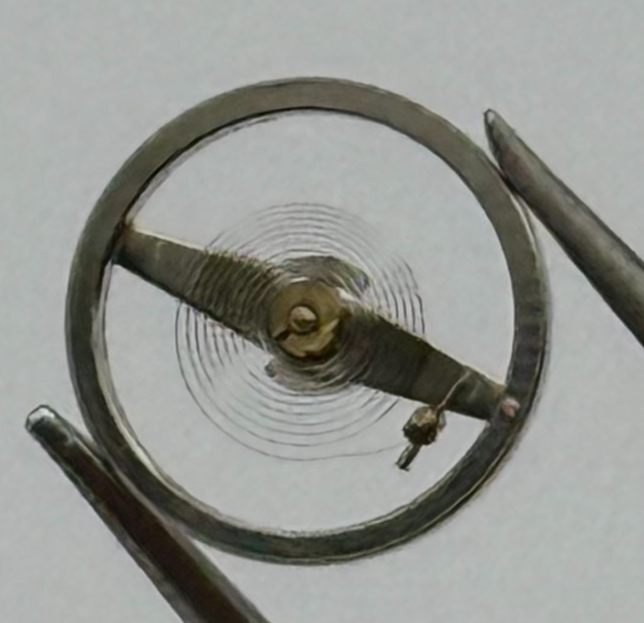 Oris 440 Balance Wheel Complete And Spring 6¾-8’’’ 974 M Watch Movement Parts 