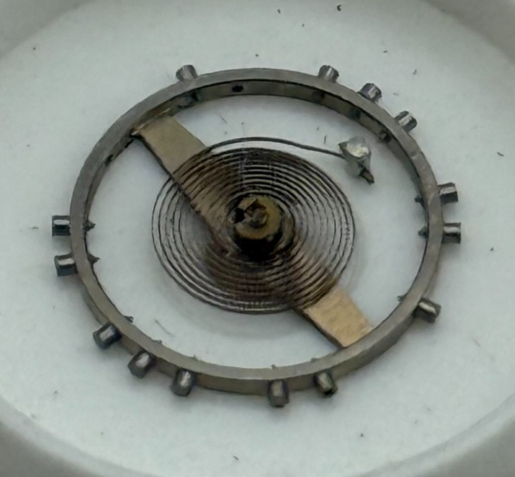AS 1194 Balance Wheel Complete And Spring Inca 42 M Watch Movement Parts NOS
