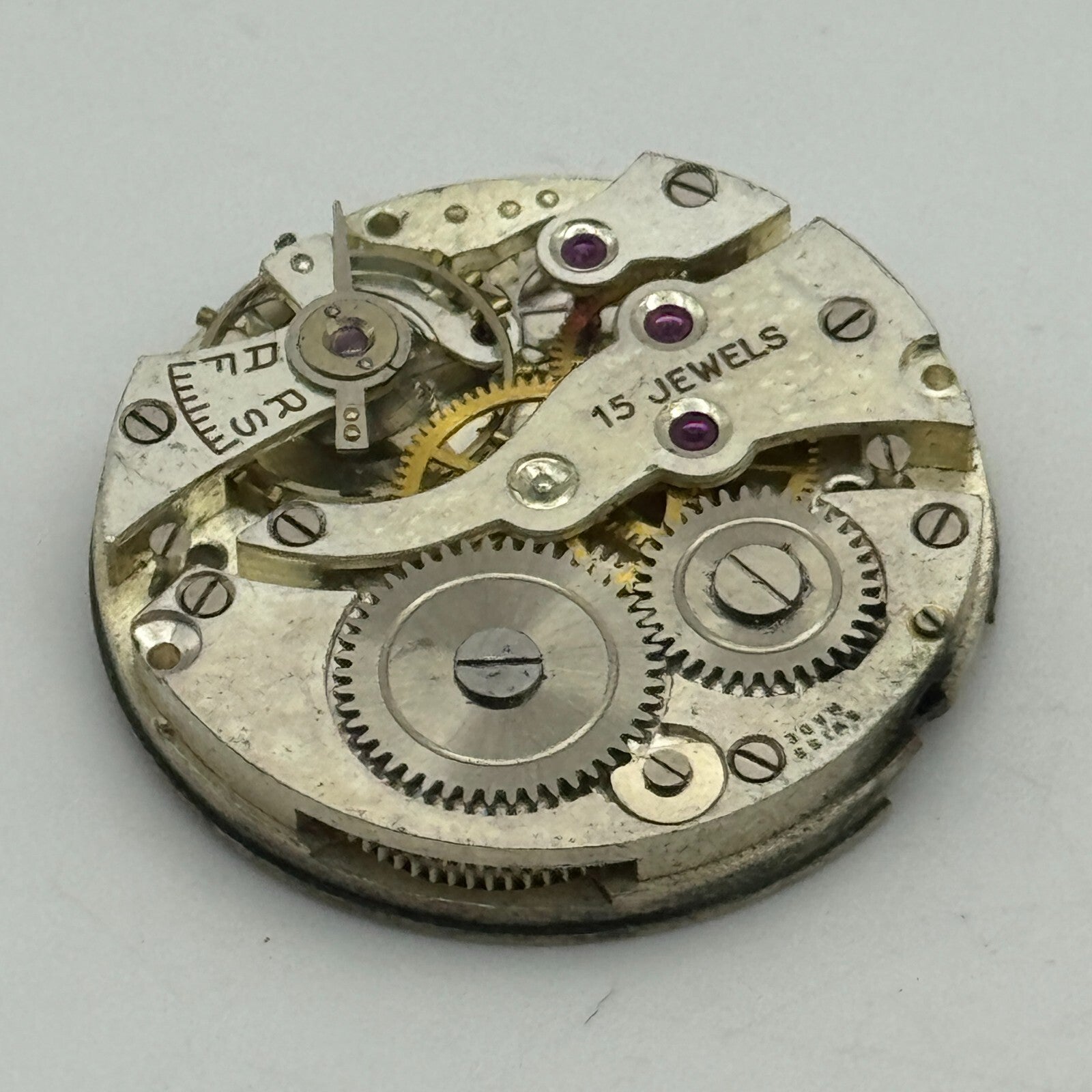 27mm Envoy AS 554 A Schild Men's 15 Jewels Manual Wind Watch Movement PARTS