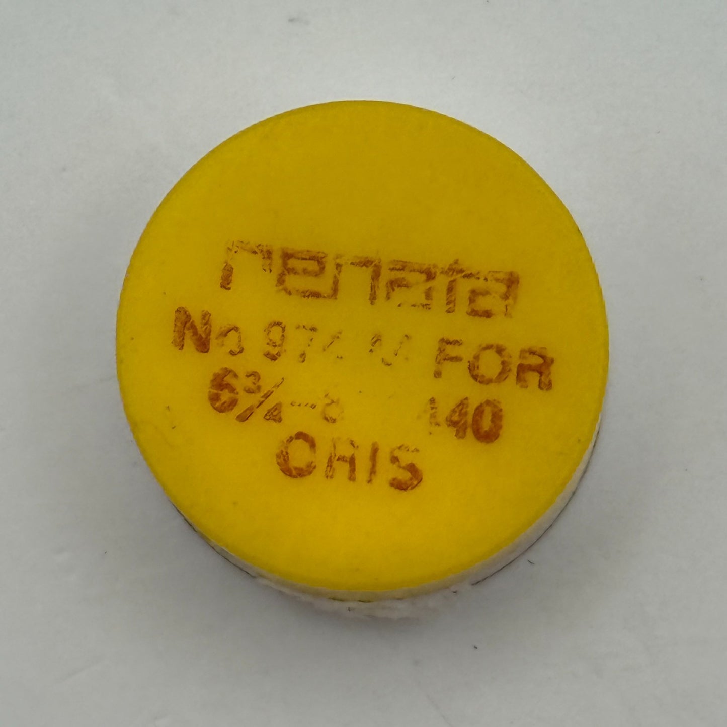 Cris 440 Balance Wheel Complete And Spring  6¾’’’ 974 M Watch Movement Parts NOS