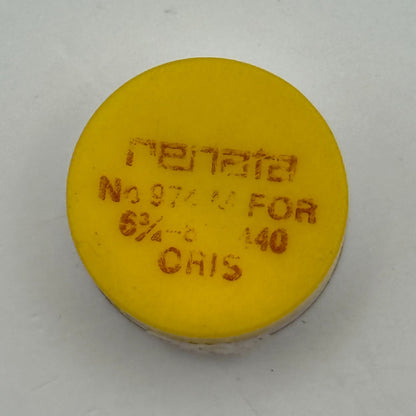 Cris 440 Balance Wheel Complete And Spring  6¾’’’ 974 M Watch Movement Parts NOS