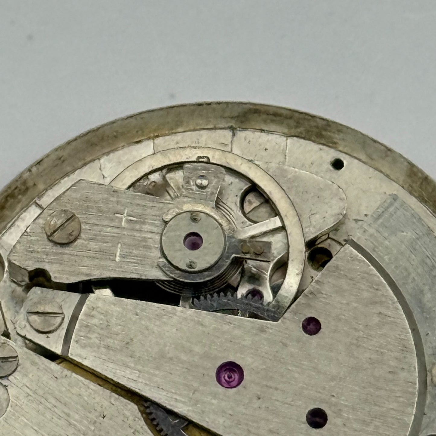 EB 8021N Watch Movement Puerta Date Manual Wind Vintage Parts Repair 25.9mm