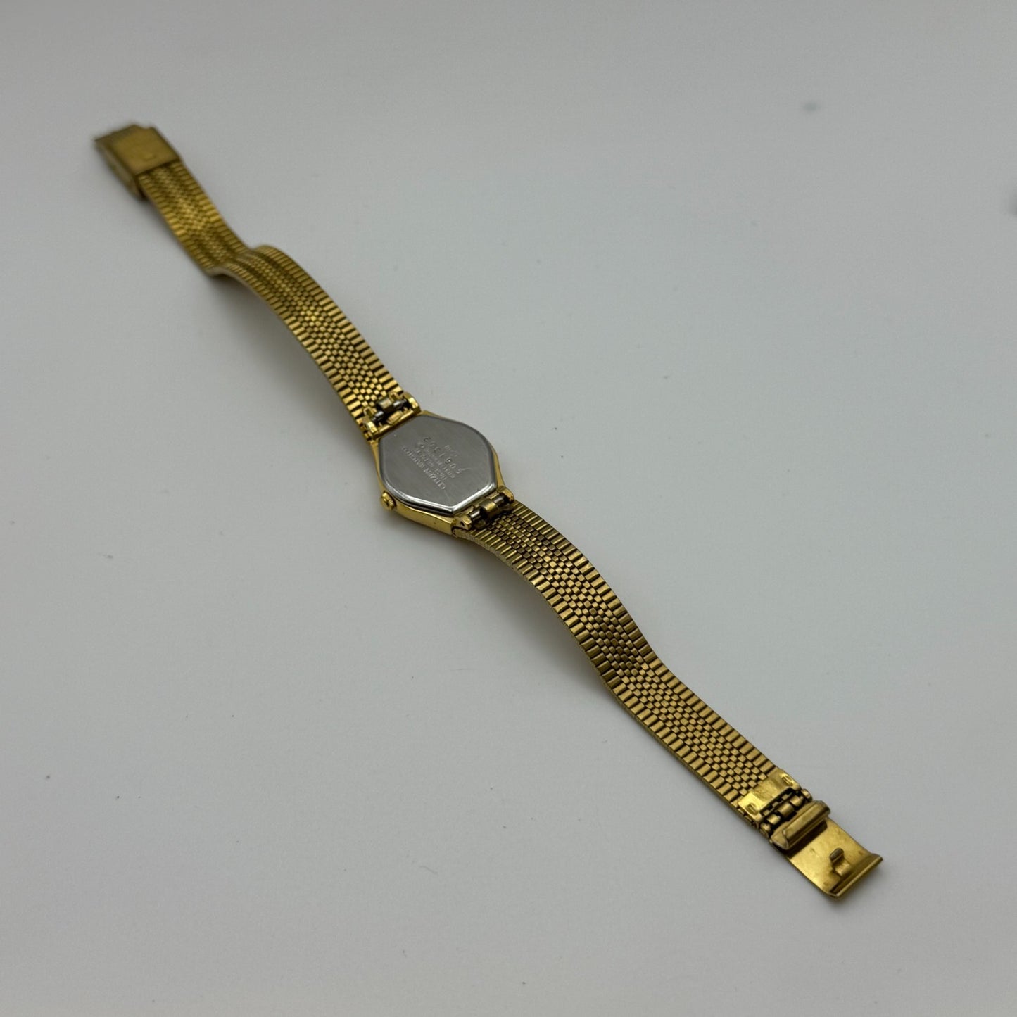 19mm Working Vintage Citizen Japan Ladies Gold Plated Quartz Watch 7 Inches