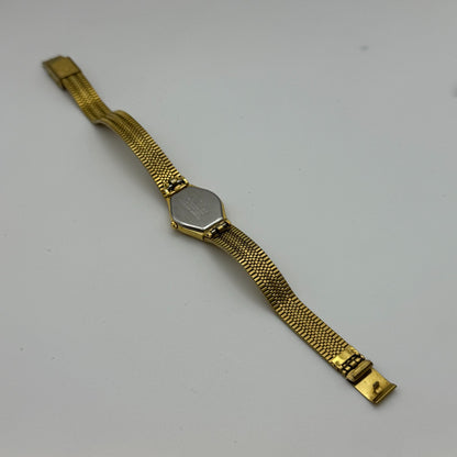 19mm Working Vintage Citizen Japan Ladies Gold Plated Quartz Watch 7 Inches